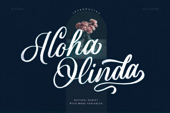 Aloha Olinda: A Script Font for Modern Campaigns