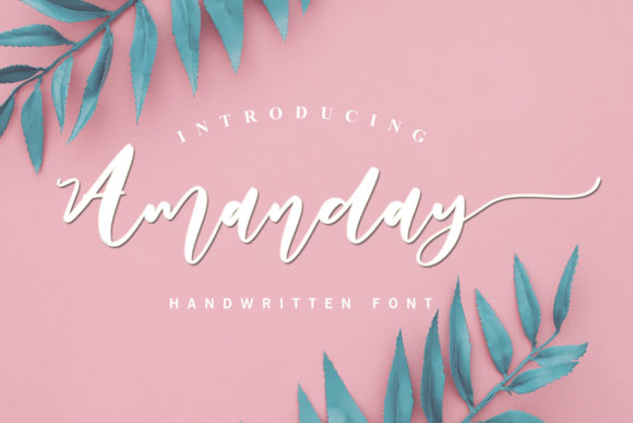 Amanday: A Refined Handwritten Font for Thoughtful Branding