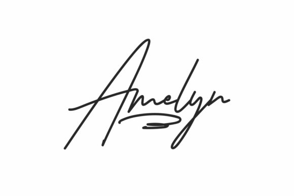 Amelyn: A Script Font That Elevates Editorial Design