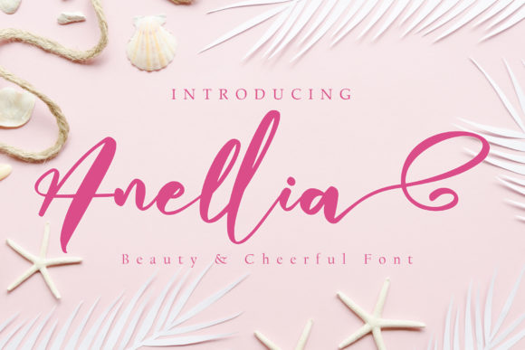 Anellia: A Refined Handwritten Font for Editorial Design