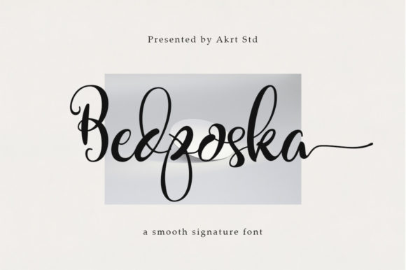 Bedposka: A Graceful Script Font for Creative Branding