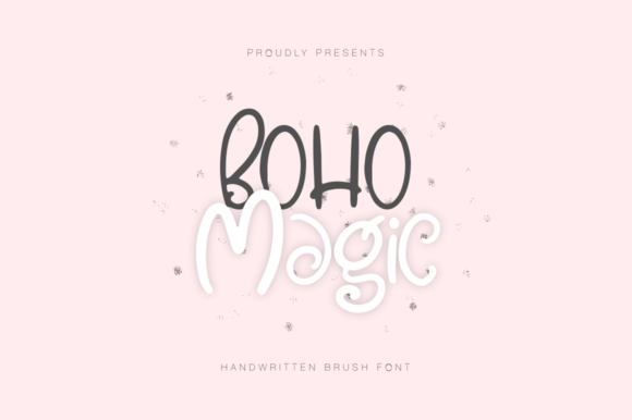 Boho Magic Handwritten Font for Crafters & Sellers