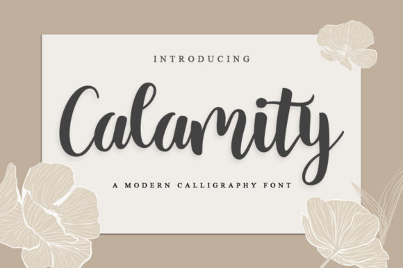 Calamity Font: Elevating Branding with Elegance