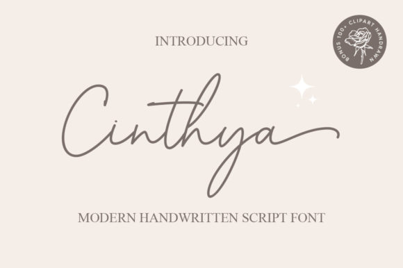 Cinthya: A Timeless Font for Eye-Catching Campaigns