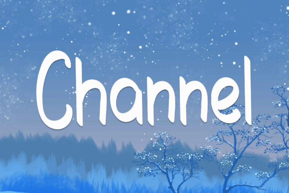 Disney Channel Font for Campaign Creatives