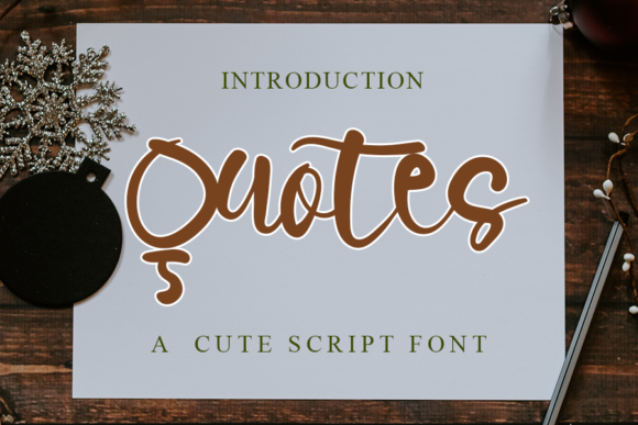 Elevate Your Web Design with the Quotes Script Font