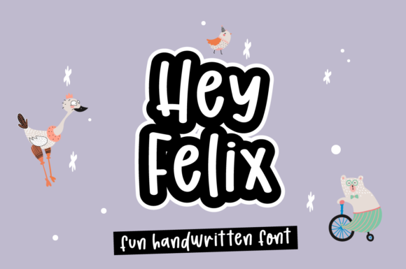 Hey Felix: A Handwritten Font for Editorial Design