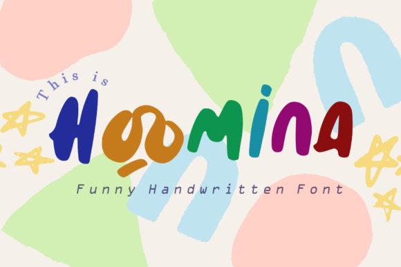 Hoomina Handwritten Font for Crafters & Sellers
