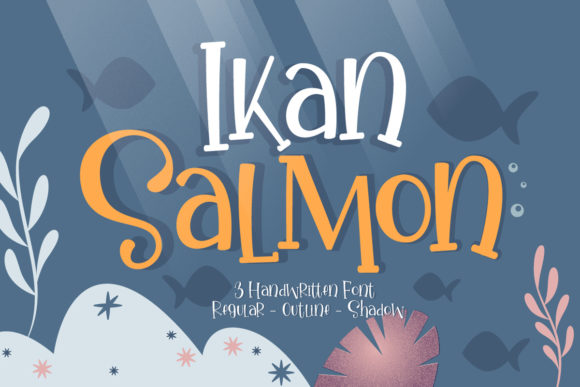 Ikan Salmon: A Friendly Handwritten Font for Small Business Branding