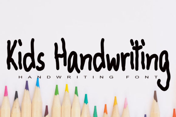 Kids Handwriting Font for Modern Web Design
