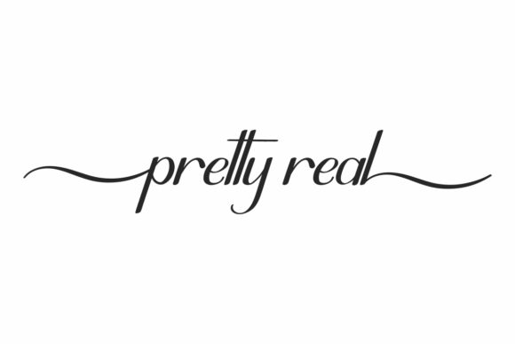 Pretty Real: A Handwritten Font That Feels Like It Belongs