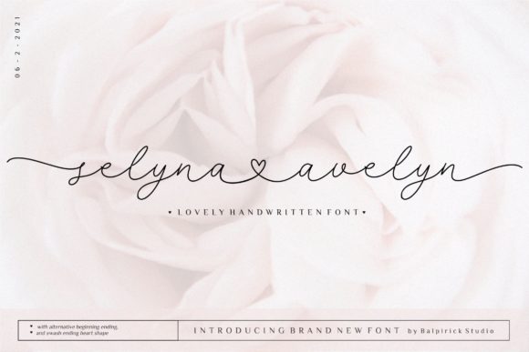 Selyna Avelyn: A Handwritten Font That Makes Your Brand Feel Thoughtfully Crafted