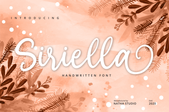 Siriella: A Handwritten Font That Elevates Web Design
