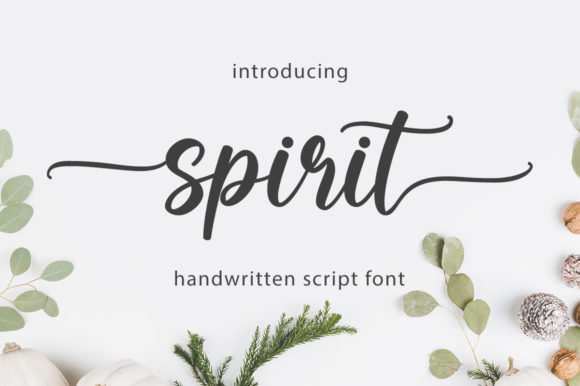 Spirit Script Font for Handmade Creators