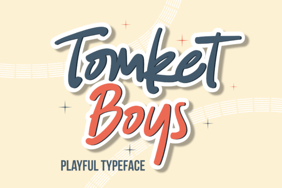 Tomket Boys: A Handwritten Font That Feels Human on Screen